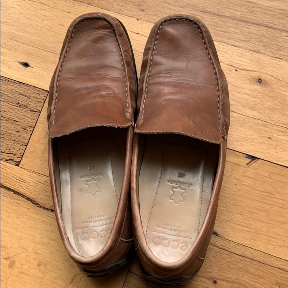 Ecco Brown loafers